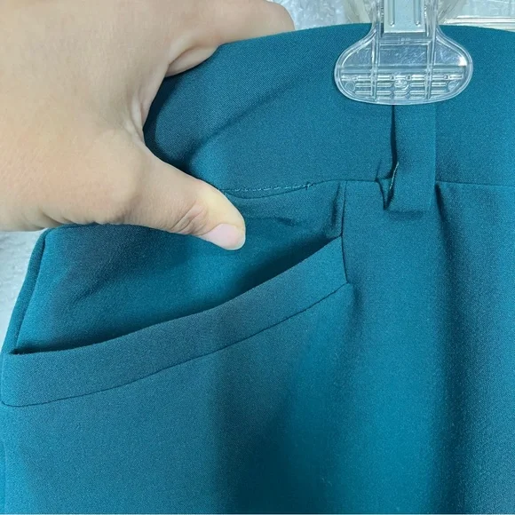 Torrid Teal Dress Pants - Picture 5 of 5